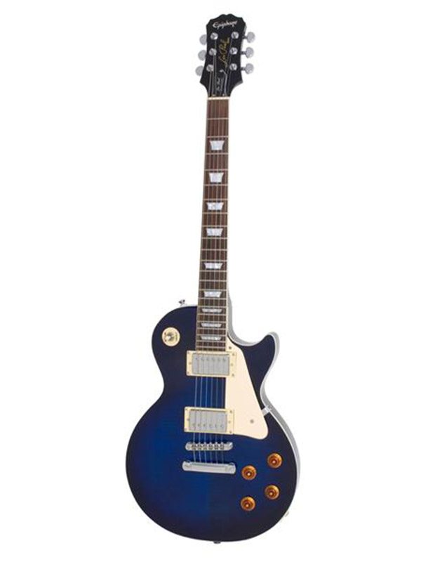 EPIPHONE LES PAUL STANDARD PLUSTOP, TRANS BLUE - Sandman