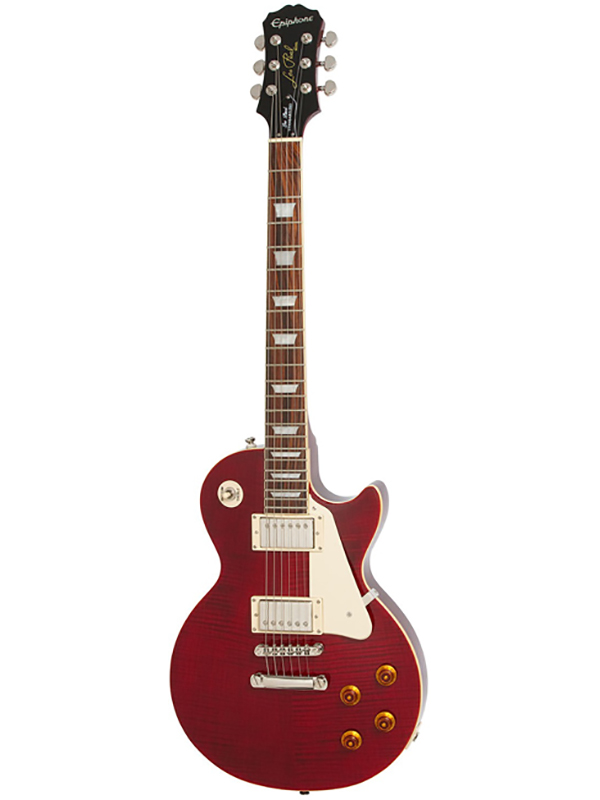 EPIPHONE LES PAUL STANDARD PLUSTOP PRO, WINE RED - Sandman Guitar Centre